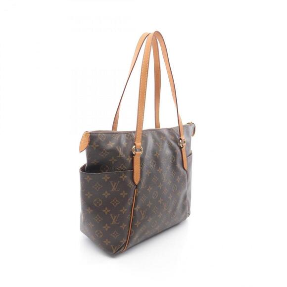 LOUIS VUITTON Brown Monogram Leather Tote Bag - Picture 2 of 10